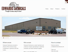 Tablet Screenshot of edwardschemicals.com